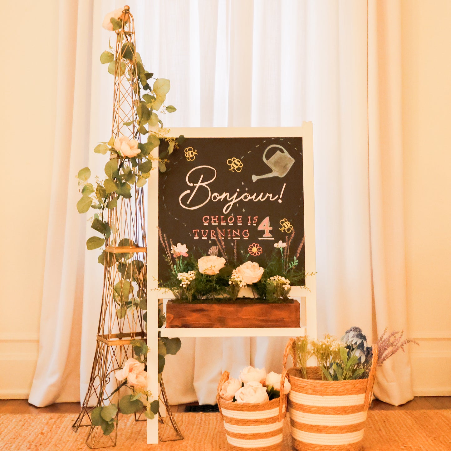 Chalkboard Easel