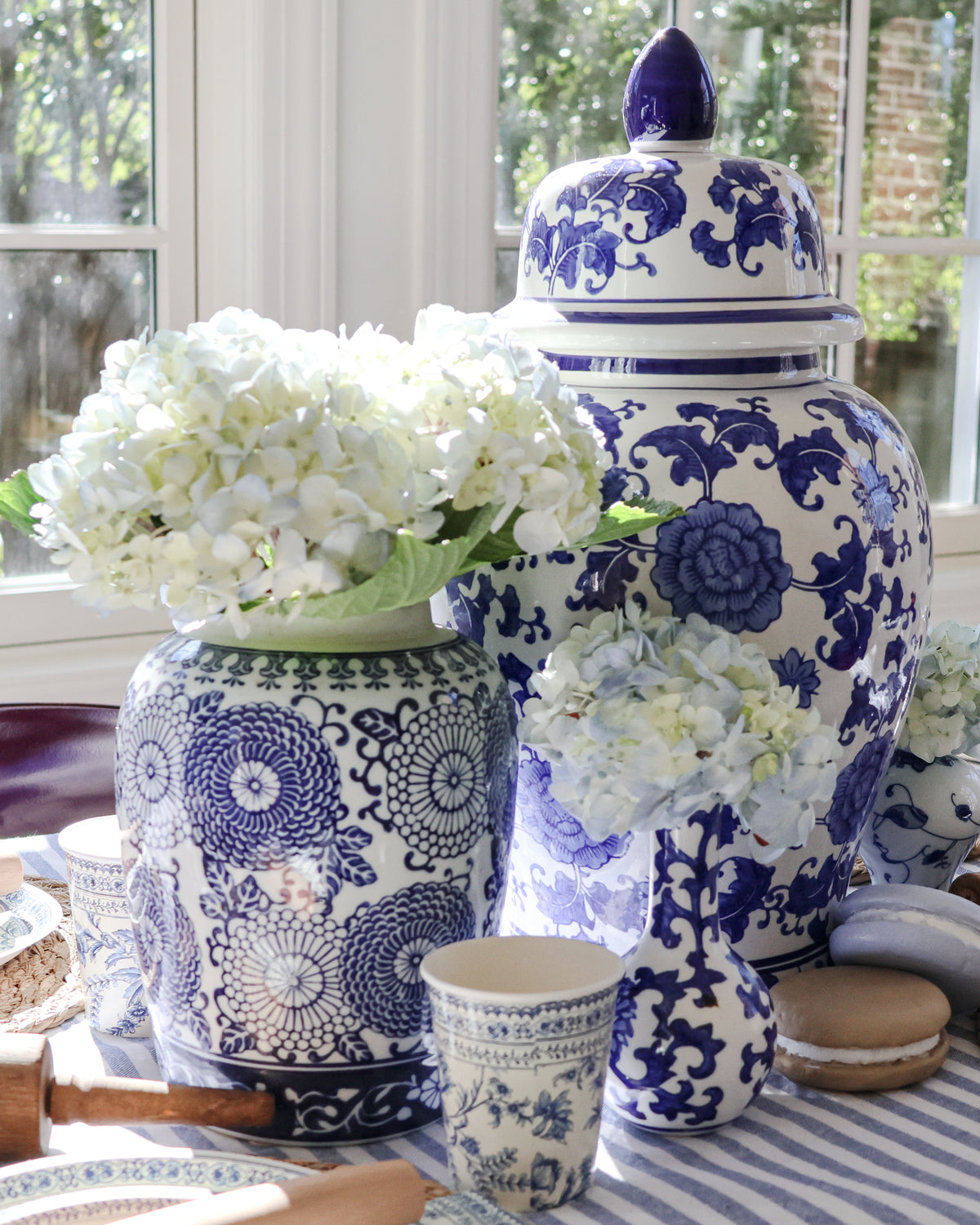 Blue & White Tabletop