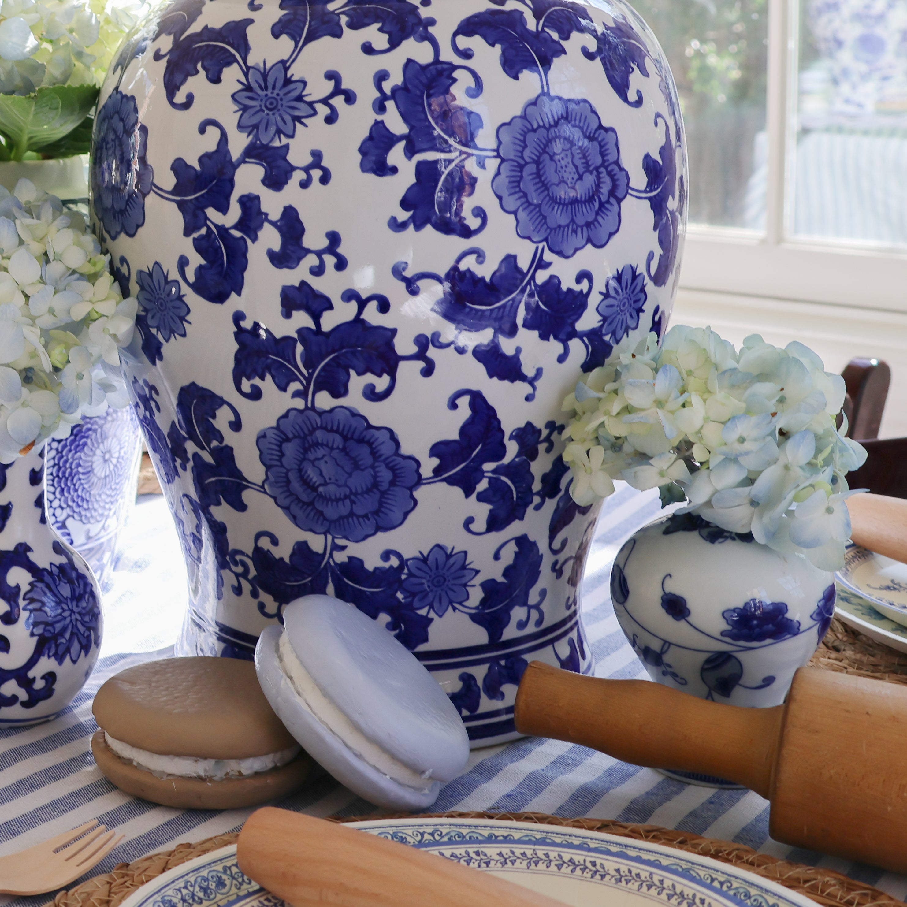 Blue & White Tabletop