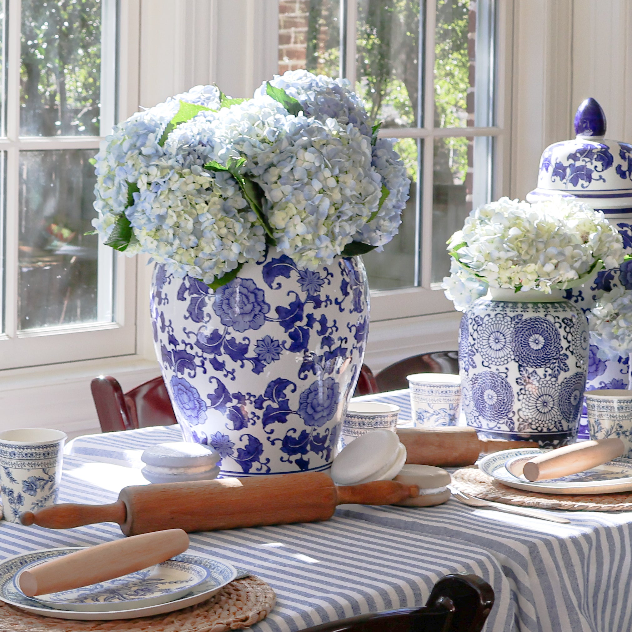 Blue & White Tabletop