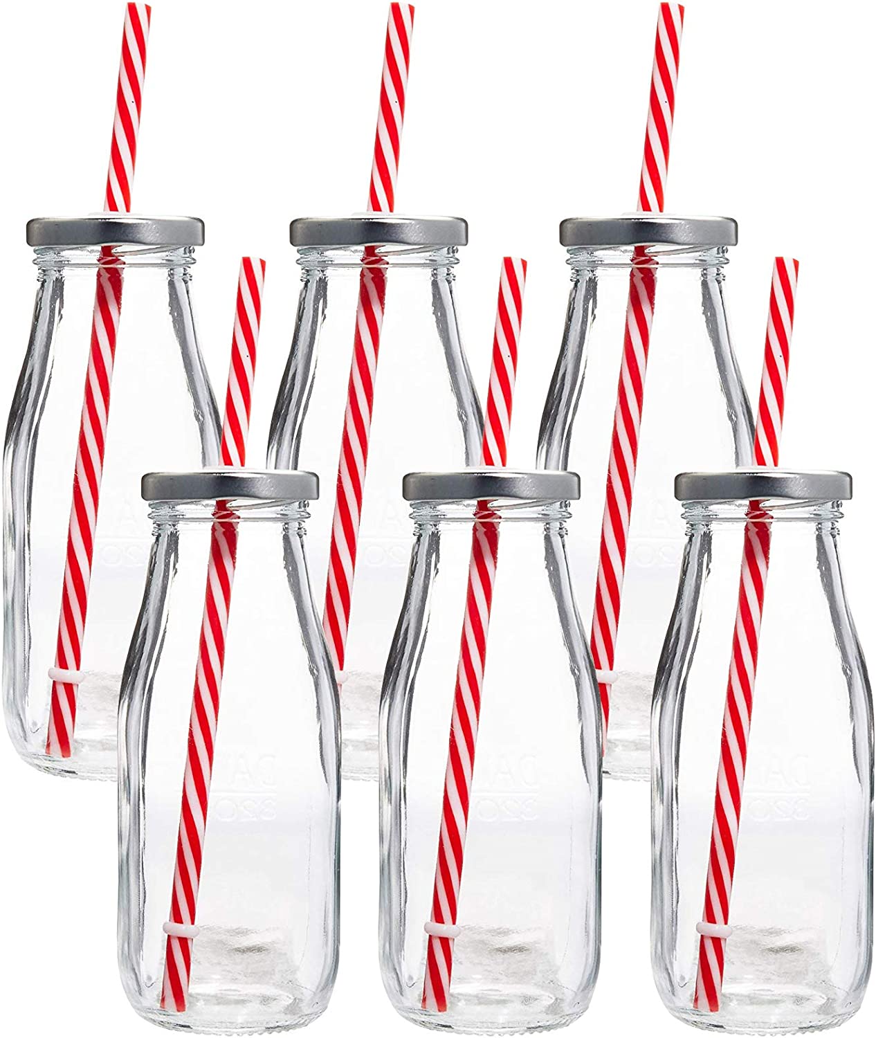 Milk Jars - Set of 6