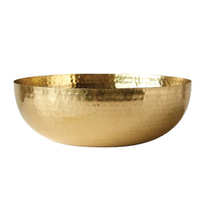 Hammered Gold Extra Large Bowl