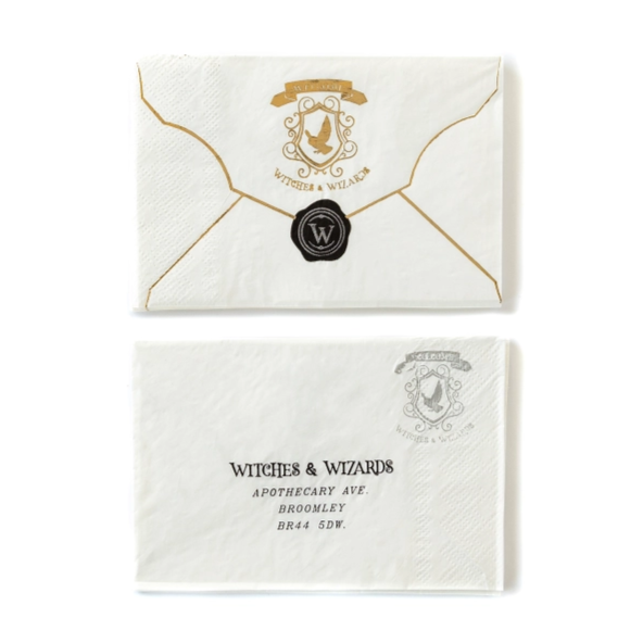 Spellbound Envelope Napkins (Set of 18)